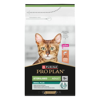 PRO PLAN STERILISED RENAL PLUS ADULT 1+ WITH TURKEY 1.5KG