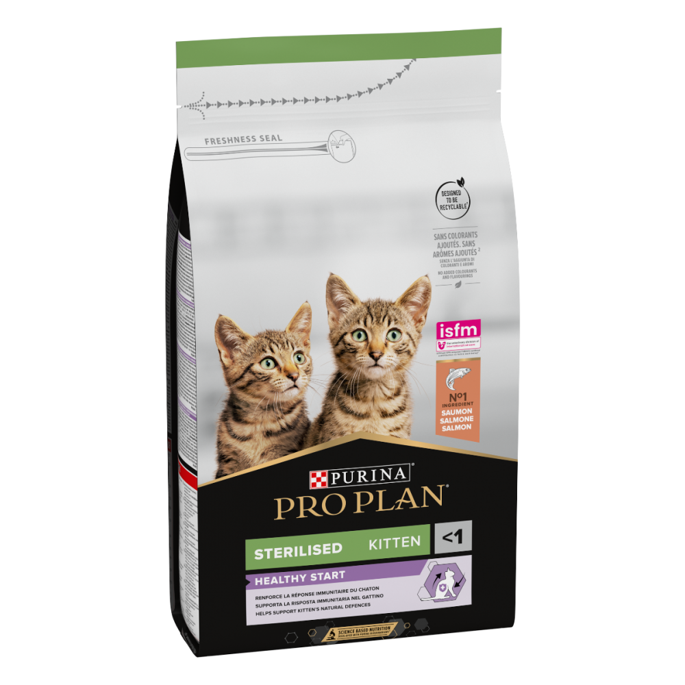 Purina Pro Plan Kitten Sterilised Healthy Start Salmon 1.5kg