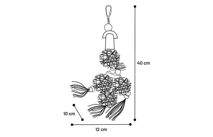 PARAKEET TOY TWINKIE