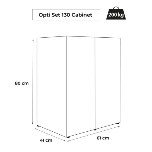 OPTI SET 130 AQUARIUM WHITE