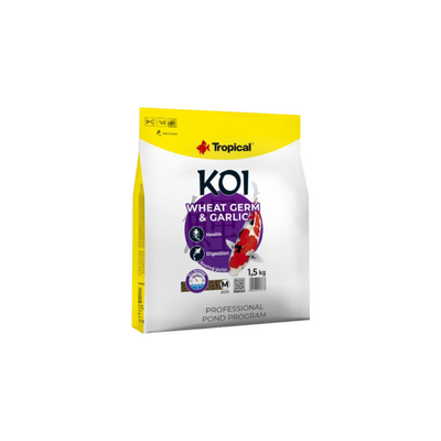 KOI WHEAT GERM & GARLIC MEDIUM PELLET