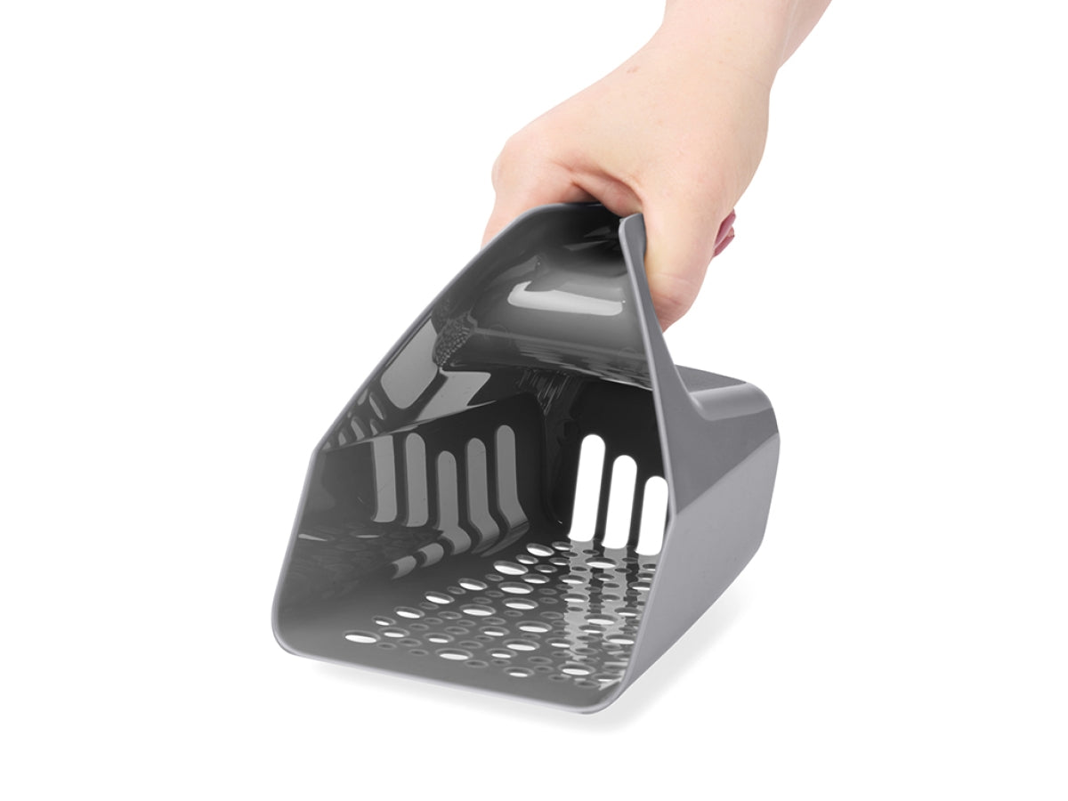 LARGE CAPACITY LITTER SCOOP / SIFT BUDDY COOL GREY