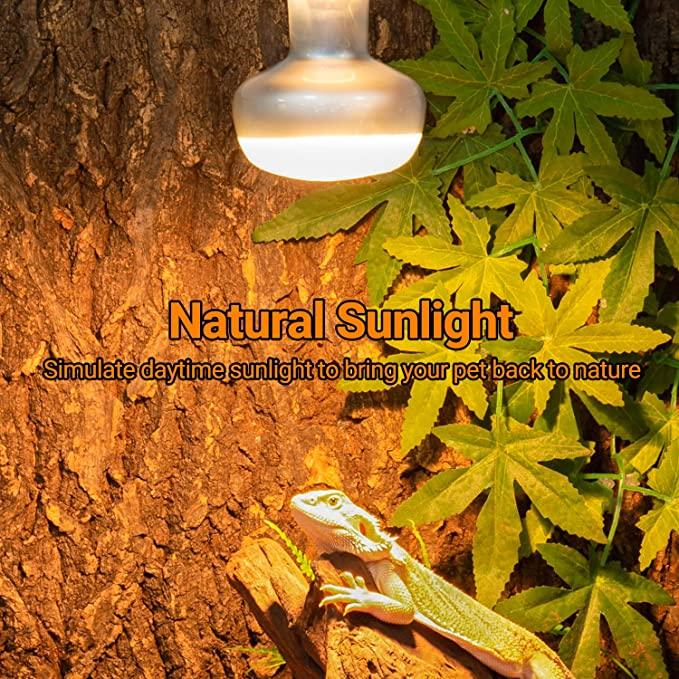 REPTIZOO HEAT LAMP SUNLIGHT UVA LIGHTING HEATING LAMP