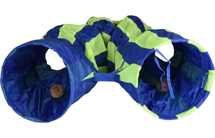 CAT TUNNEL FELINE BLUE/GREEN