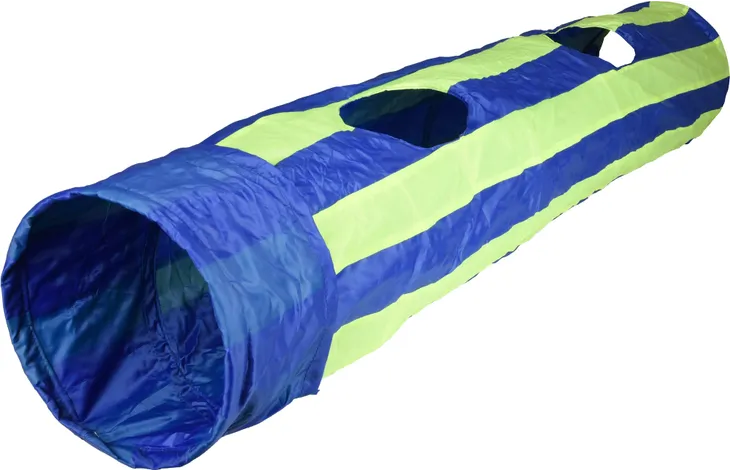 CAT TUNNEL FELINE BLUE/GREEN