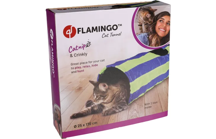 CAT TUNNEL FELINE СИНИЙ/ЗЕЛЕНЫЙ