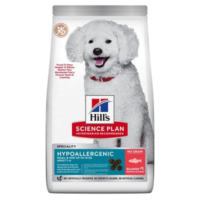 Hill's Adult 1 - 6 Hypoallergenic Small & Mini Salmon