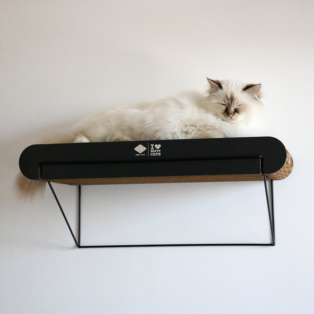 DAVID CARDBOARD WALL SHELF BROWN/BLACK