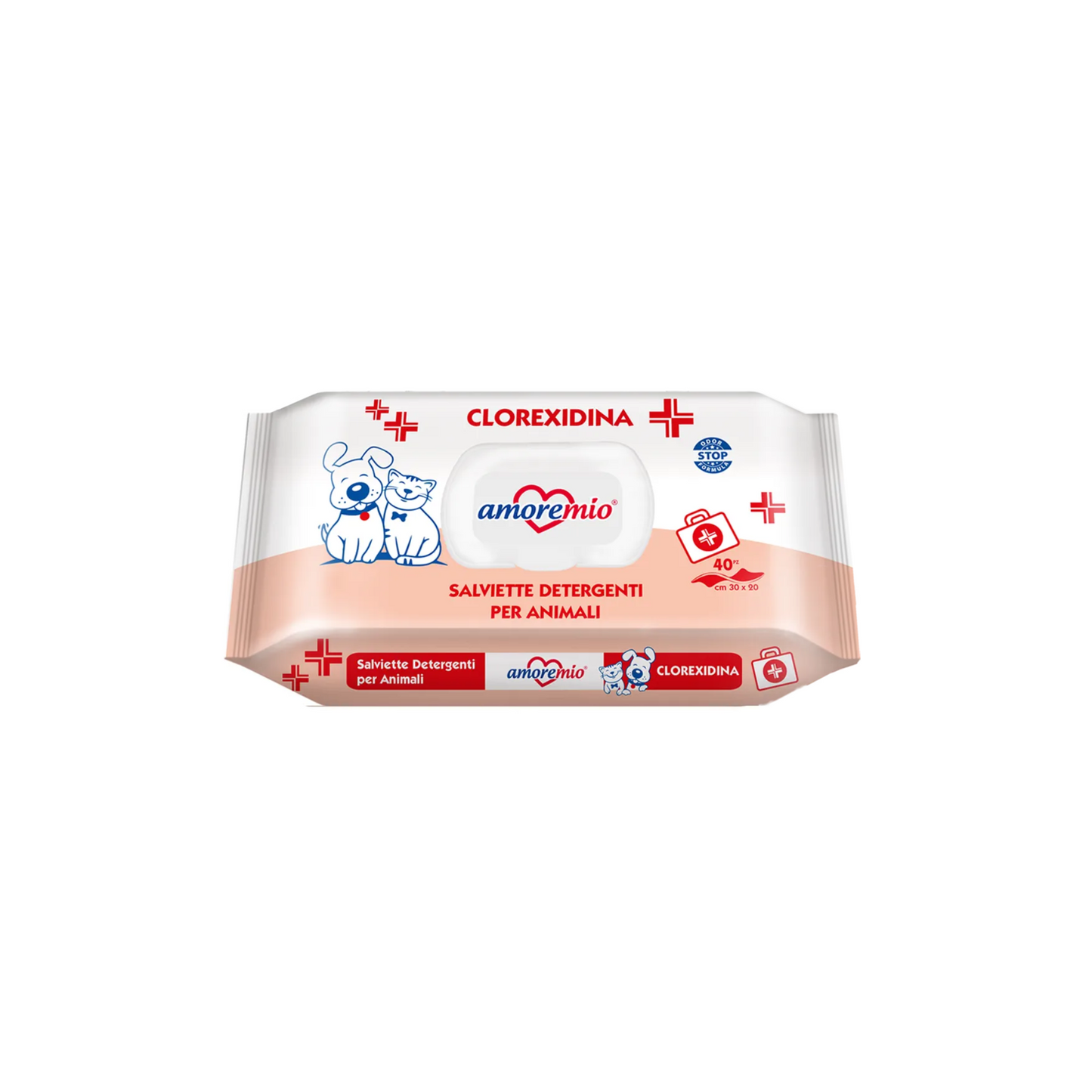 WET WIPES FOR DOGS CLOREXIDINA