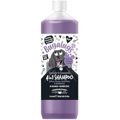 BUGALUGS ALL IN 4in1 DOG SHAMPOO (LAVENDER&CHAMOMILE)