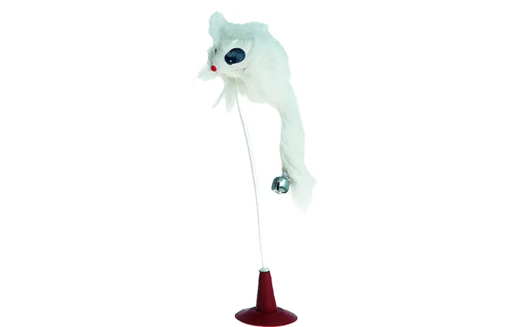 CAT TOY MOUSE ON STICK