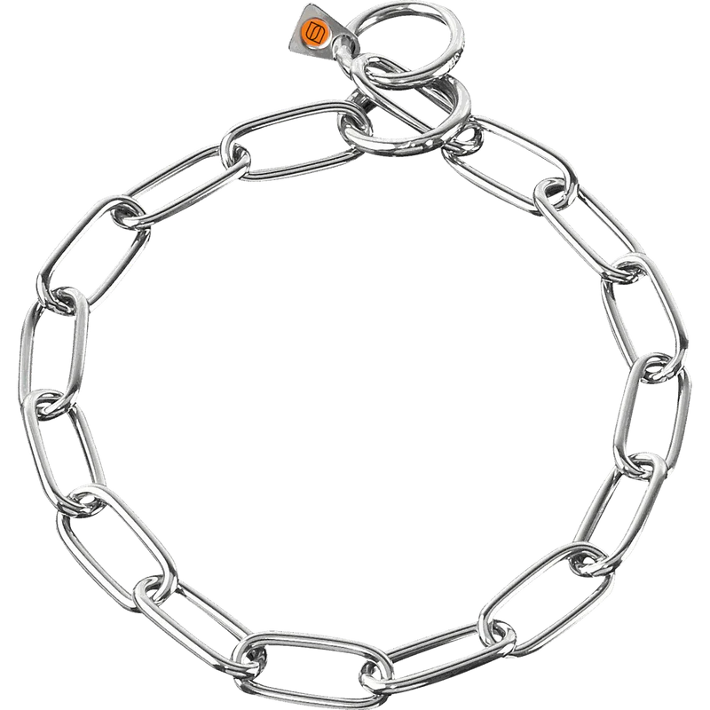 COLLAR, LONG LINKS – STAINLESS STEEL 4MM