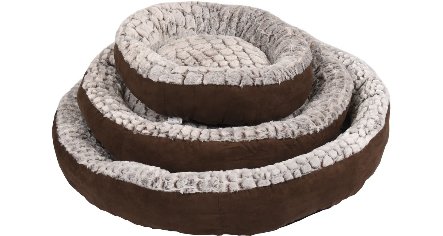 BASKET SNOOZY ROUND BROWN