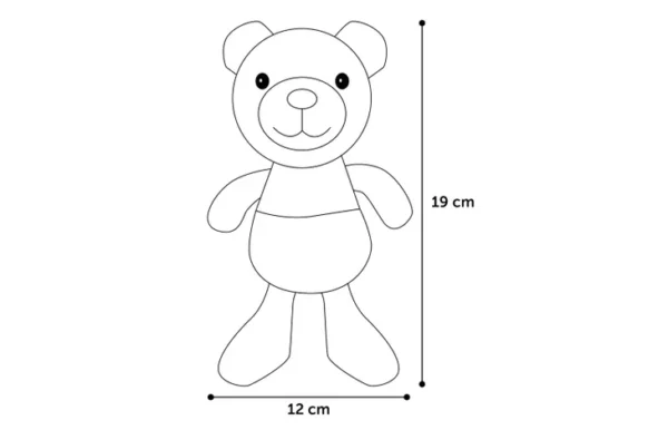 STRIPSY BEAR 19cm