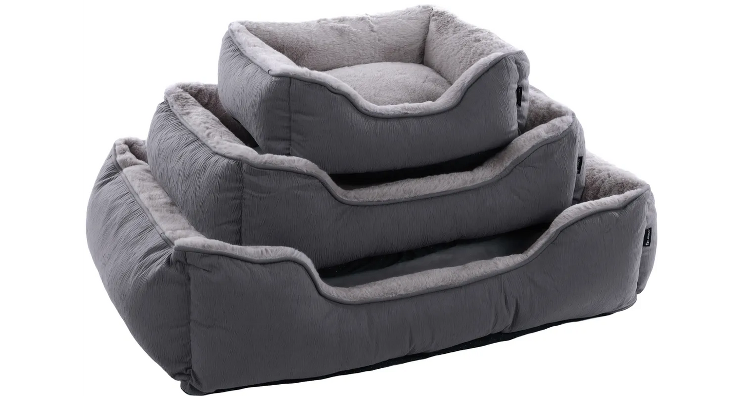 BASKET SUZA RECTANGULAR GREY