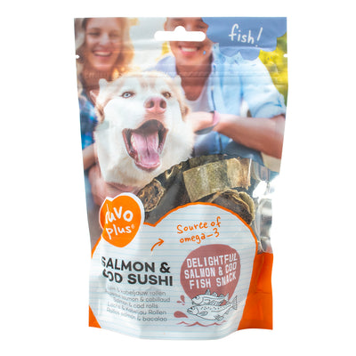 SALMON&COD SUSHI 100G