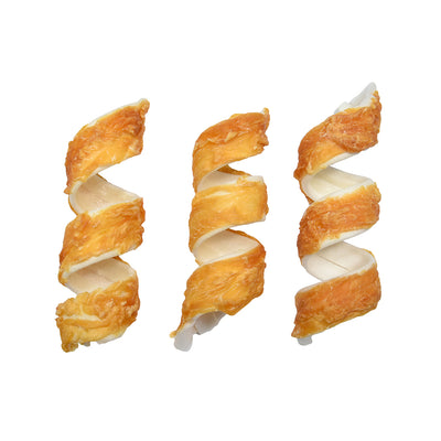 MEAT! CHICKEN & RAWHIDE SPIRALS LARGE