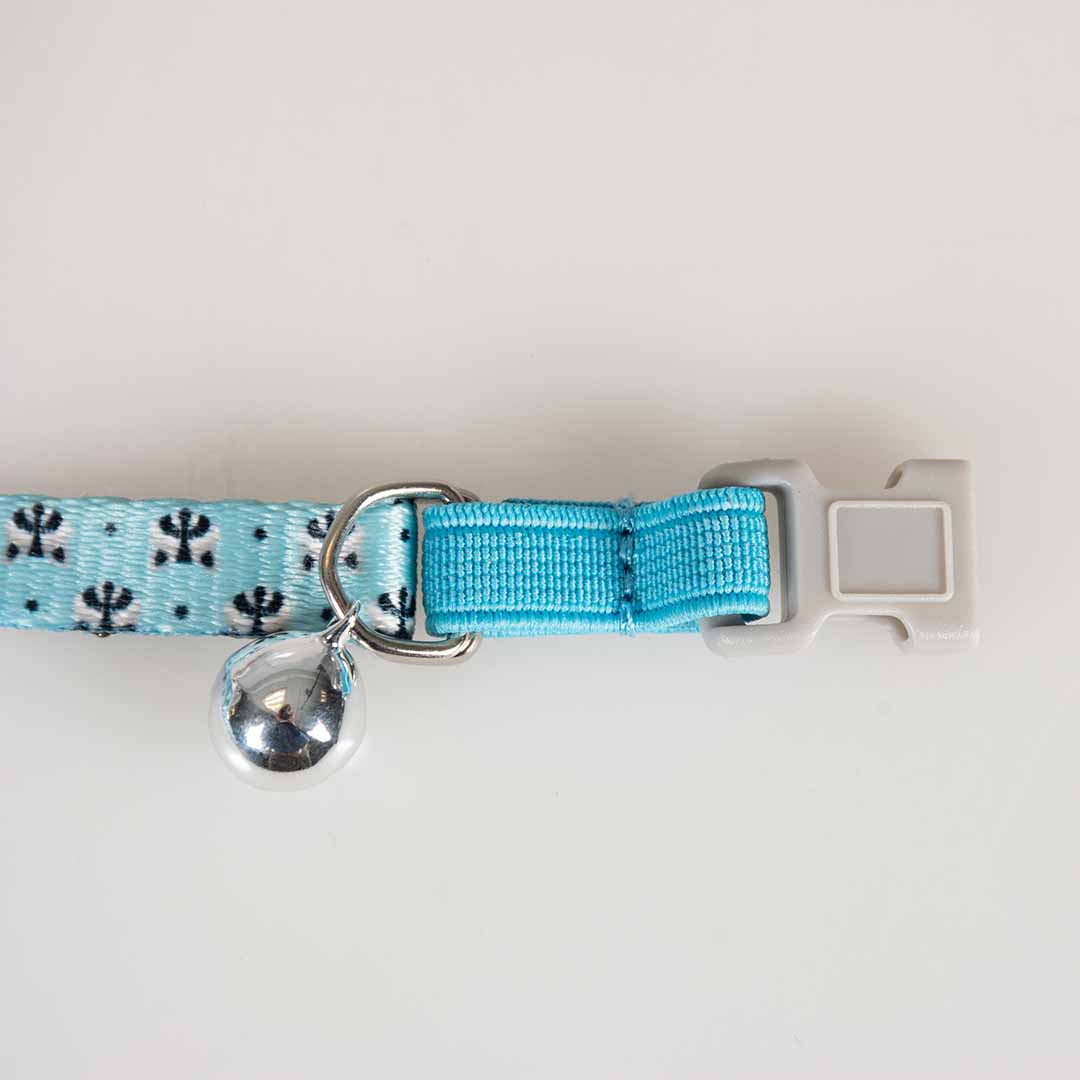 CAT COLLAR RACCOON NYLON MIXED COLOURS 20-30cm / 10mm