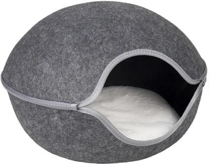 BASKET SHABA FELT GREY