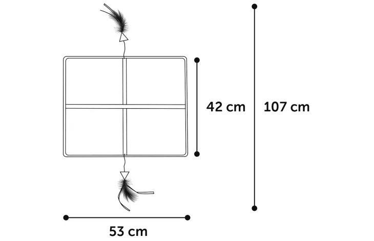 SCRATCHING MAT LURA GREY