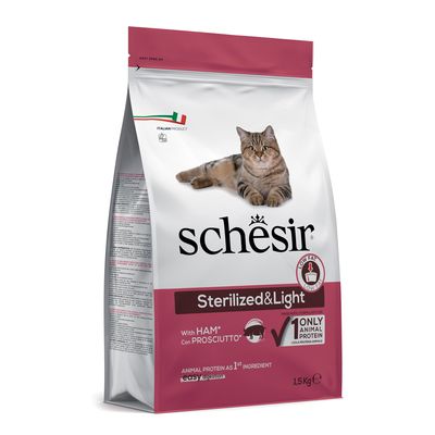 Schesir Sterilised & Light with Ham