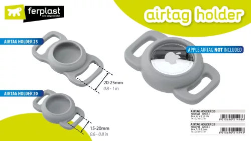 AIRTAG HOLDER GREY