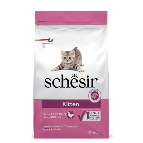Schesir Kitten Dry Food – Chicken 1,5kg