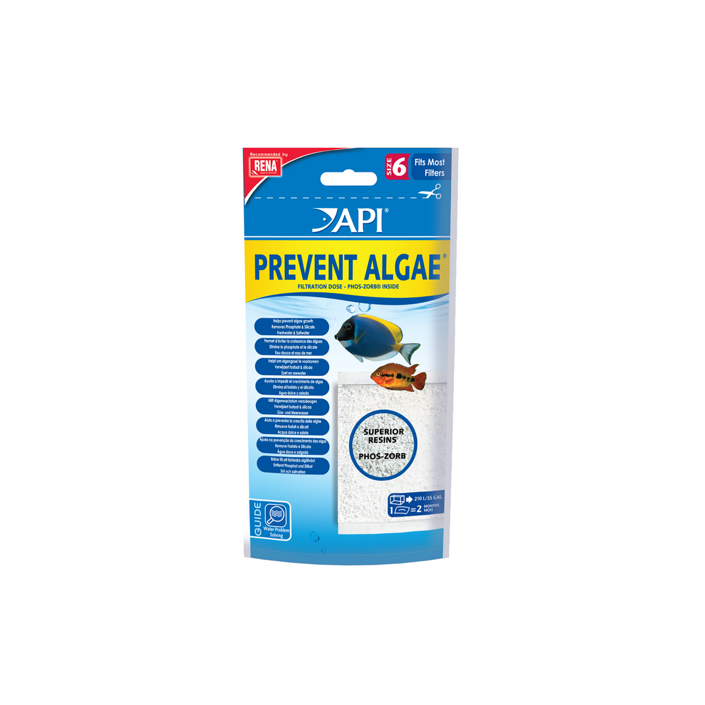 DOSE PREVENT ALGAE SIZE 6