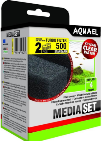 2 FILTER SPONGE FOR TURBO FILTER 500