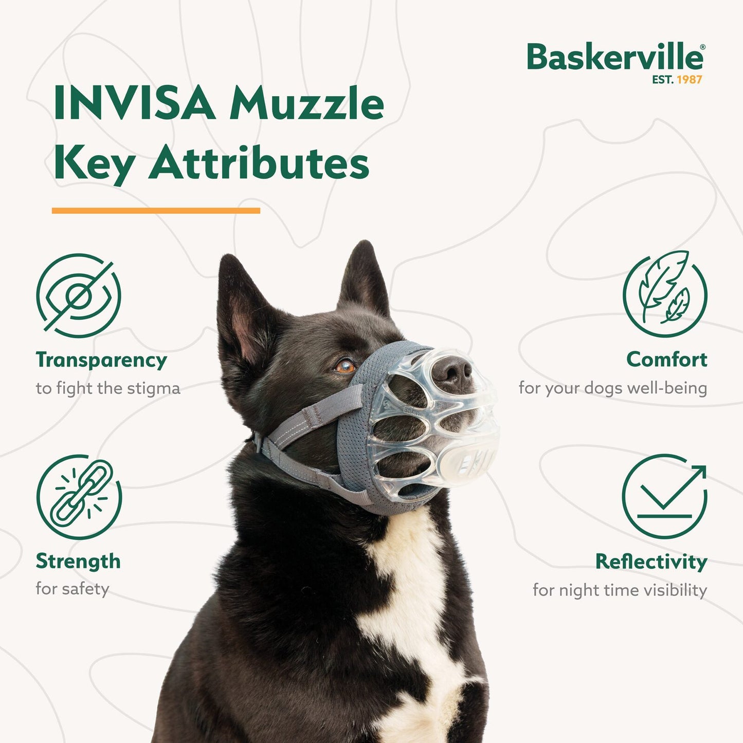 BASKERVILLE INVISA MUZZLE