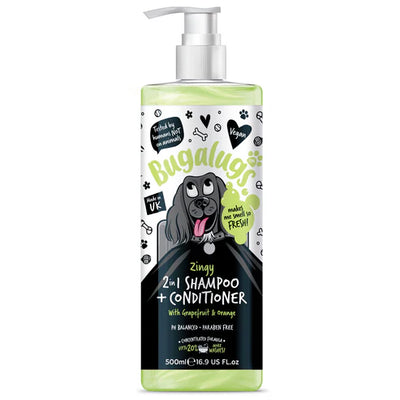ZINGY 2-IN-1 SHAMPOO & CONDITIONER WITH GRAPEFRUIT & ORANGE