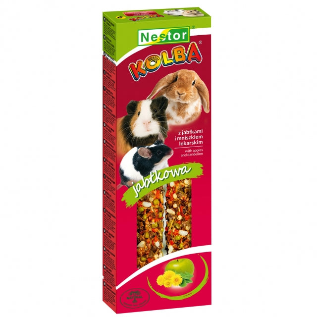 2x RODENT STICKS APPLE & DANDELION