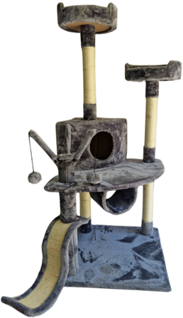 ЗАБАВНЫЙ ДОМ КОШАЧЬЕЙ ЦАПРЕЧКИ