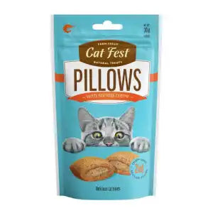 CATFEST PILLOWS WITH OCEAN SHRIMP CRÈME FOR CATS 30g