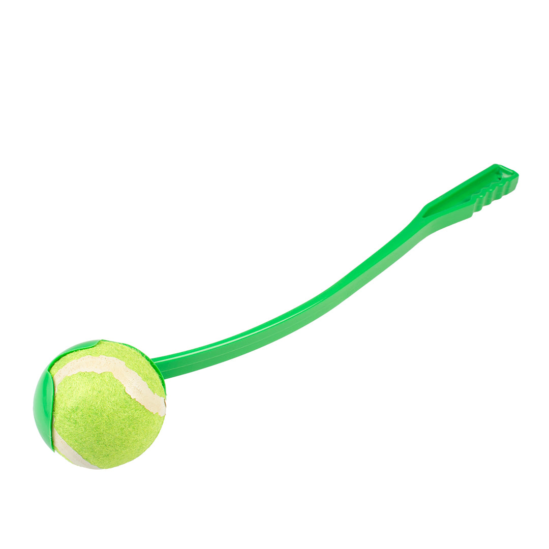 CATAPULT TENNIS BALL LAUNCHER GREEN
