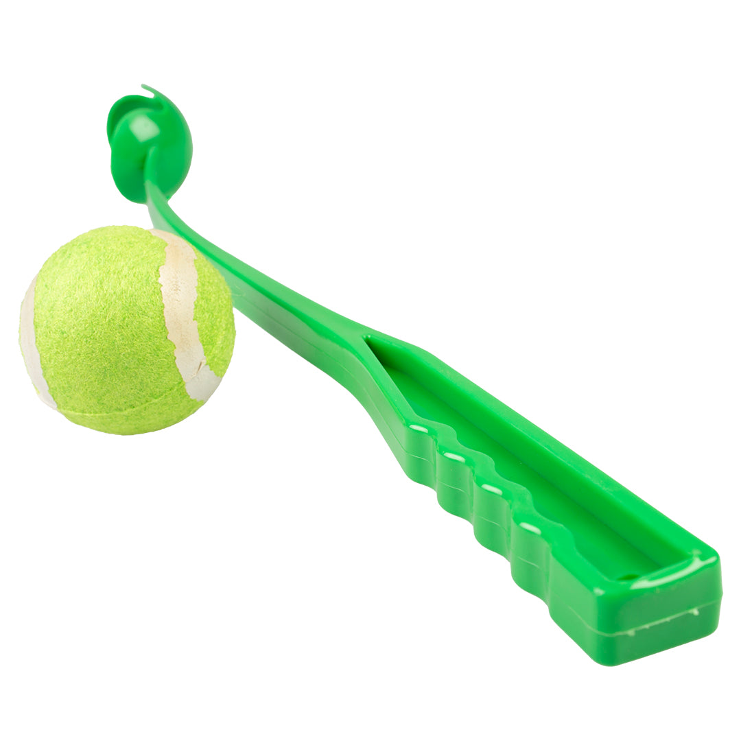 CATAPULT TENNIS BALL LAUNCHER GREEN