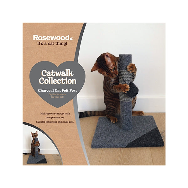 CHARCOAL FELT POST