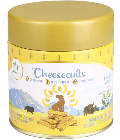PAWFECT CHEESE BISCUIT with Banana & Peanut Butter 100G