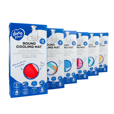 COOLING MAT ROUND MIXED COLORS