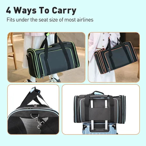 PET TRAVEL BAG 4WAY 7kg/Max