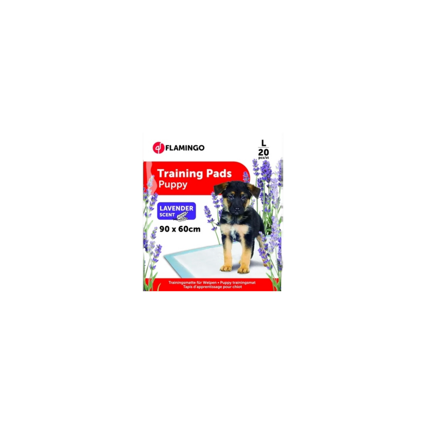 TRAINING PAD WITH LAVENDER SCENT PADY WHITE