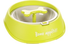 FEEDING BOWL SLOW FEEDER OSTO LIME GREEN