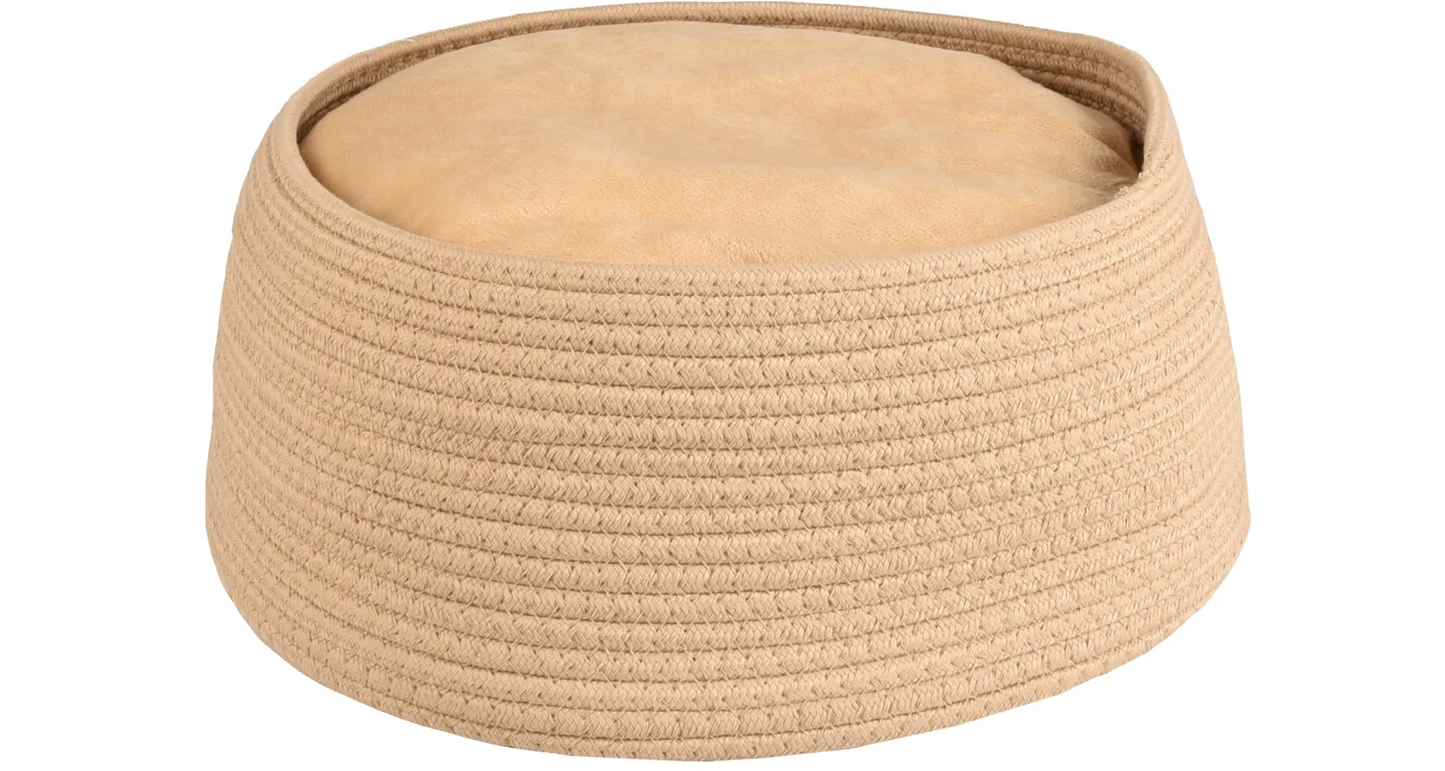 BASKET HEBE ROUND + CUSHION