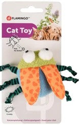 CAT TOY YOWLY BEETLE MULTI 13cm