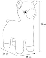 TOY LORIO LLAMA YELLOW