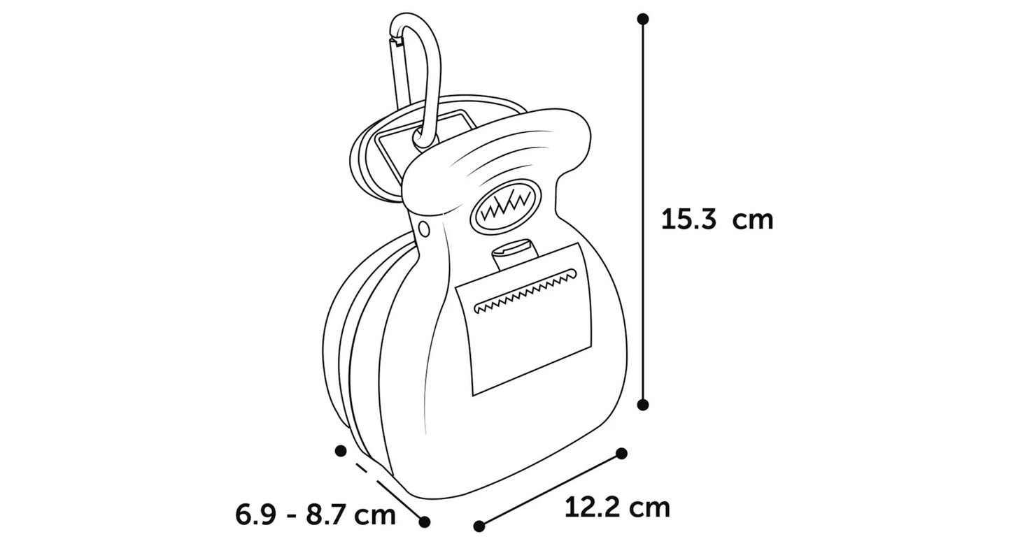 POOP SCOOP FOLDABLE FIA BLUE