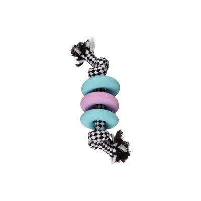 PUPPY TOY LOEKIE RING & CORD