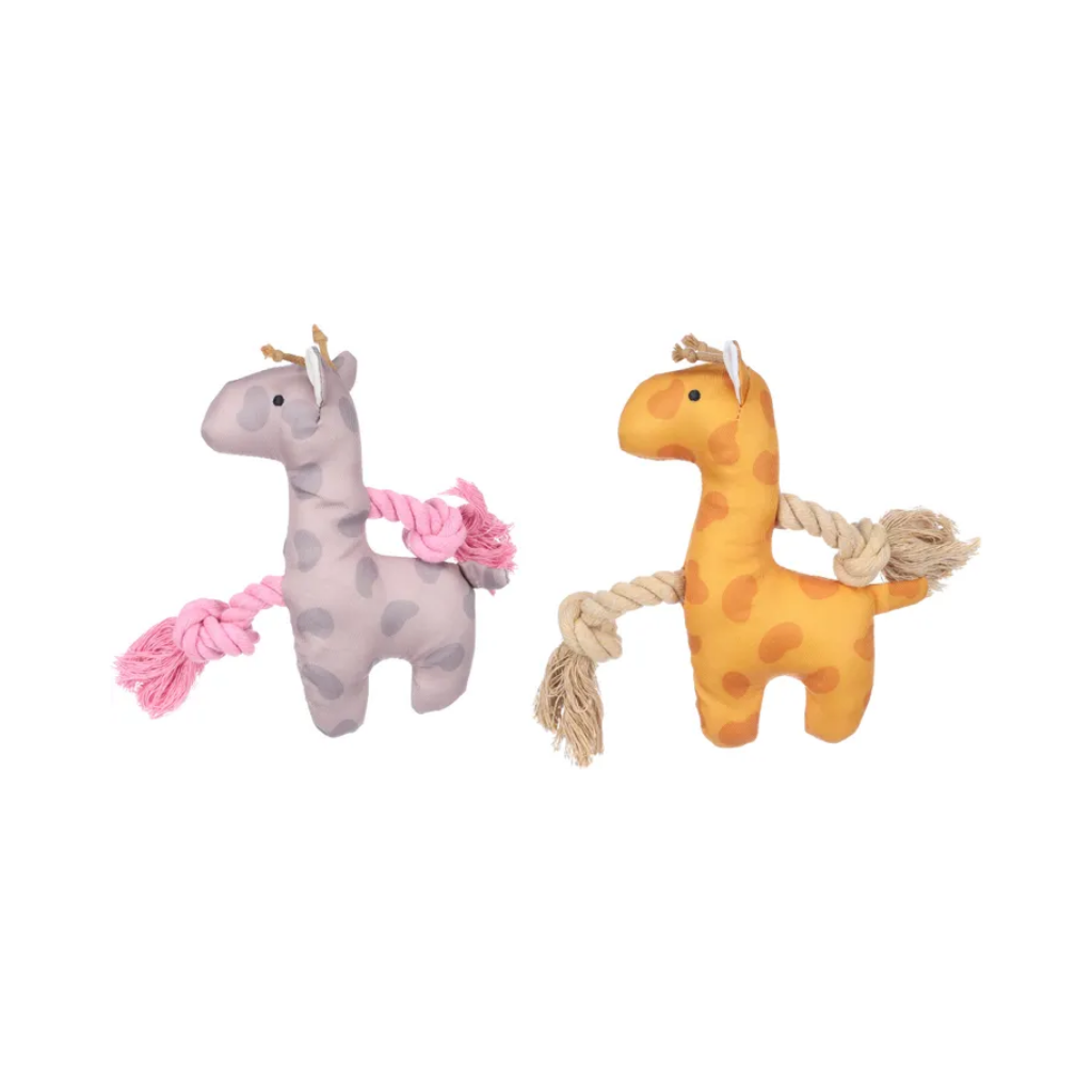 PUPPY TOY BRITTY DEER WITH ROPE