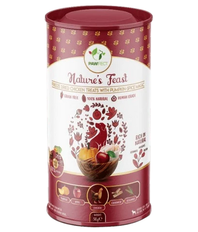 FREEZE-DRIED TREATS CHICKEN & PUMPKIN MAGIC 50G