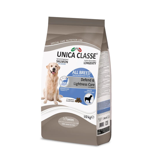 DOG UNICA CLASS ALL BREED DEFEND & LIGHTNESS SALMON LONGEVITY